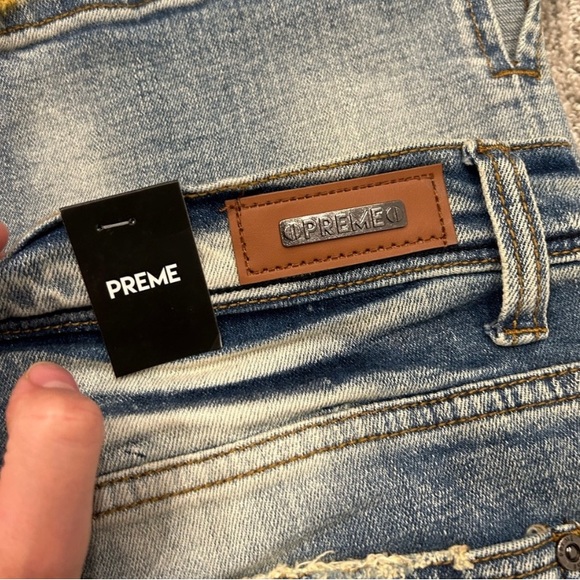 NWT PREME USA for Buckle CASSIAN INDIGO FLARE DENIM JEAN |Size 40 slim fit - Picture 8 of 11